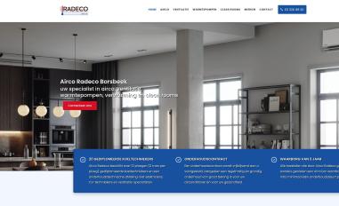 Schermafbeelding van airco-radeco.be