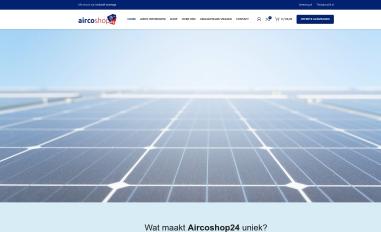Schermafbeelding van aircoshop24.nl