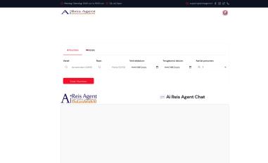 Schermafbeelding van aireisagent.nl