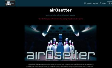 Schermafbeelding van airosetter.com