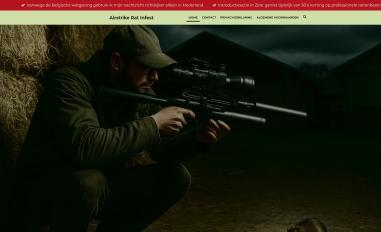 Schermafbeelding van airstrike-rat-infest.nl