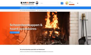 Schermafbeelding van airxlshop.nl
