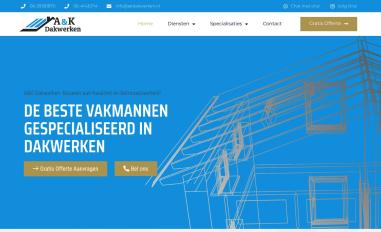 Schermafbeelding van akdakwerken.nl
