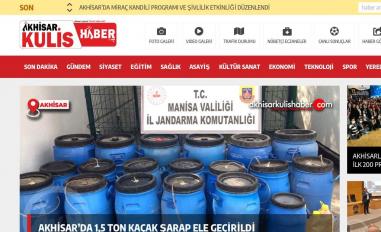 Schermafbeelding van akhisarkulishaber.com