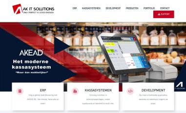 Schermafbeelding van aksolutions.nl