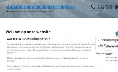 Schermafbeelding van albochris.nl