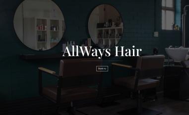 Schermafbeelding van all-ways-hair.vercel.app