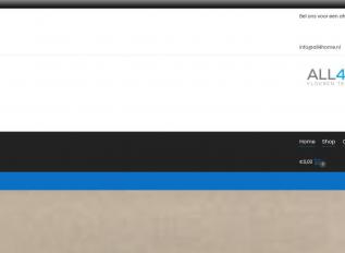 Schermafbeelding van all4home.nl