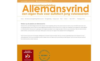 Schermafbeelding van allemansvrind.nl