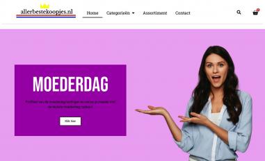 Schermafbeelding van allerbestekoopjes.nl