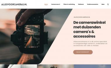 Schermafbeelding van allesvoorcameras.nl