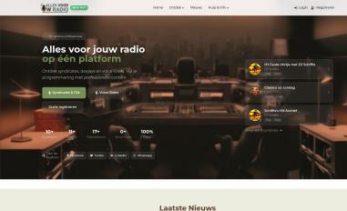 Schermafbeelding van allesvooruwradio.nl