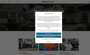 Schermafbeelding van alletattooshops.nl