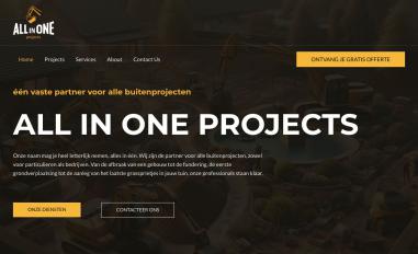 Schermafbeelding van allinoneprojects.be