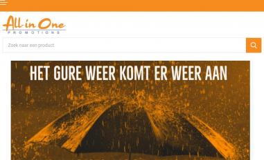Schermafbeelding van allinonepromotions.nl