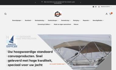 Schermafbeelding van allroundzeilmakerijshop.nl