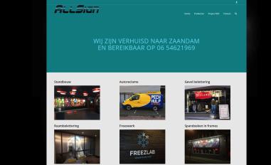 Schermafbeelding van allsign.nl
