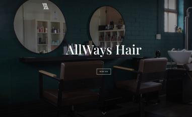 Schermafbeelding van allwayshair.nl