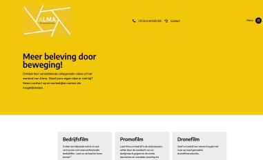 Schermafbeelding van alma-filmproducties.nl