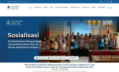 Schermafbeelding van almaata.ac.id