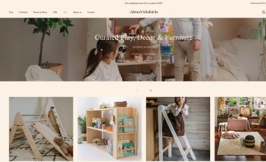 Schermafbeelding van almavidakids.com