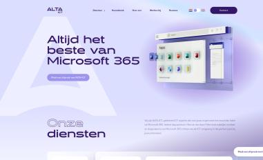 Schermafbeelding van alta-ict.nl