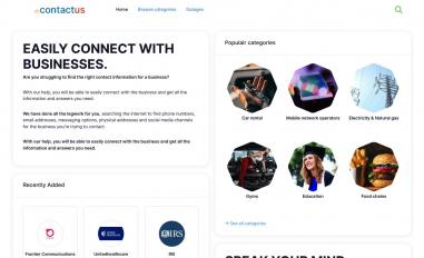 Schermafbeelding van altcontactus.com