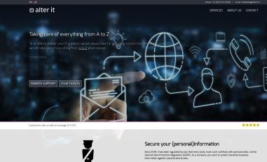 Schermafbeelding van alterit.nl