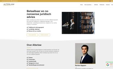 Schermafbeelding van alterlaw.nl