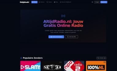 Schermafbeelding van altijdradio.nl