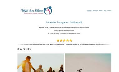 Schermafbeelding van altijdvoorelkaar.nl