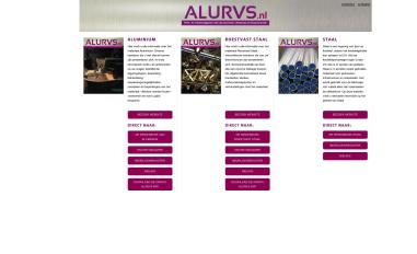 Schermafbeelding van alurvs.nl