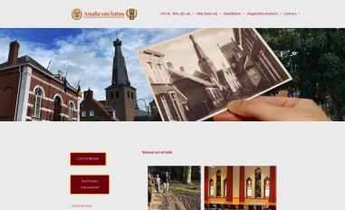 Schermafbeelding van amaliavansolms.org