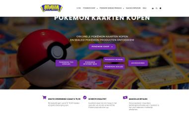 Schermafbeelding van amandatcgshop.nl