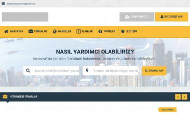 Schermafbeelding van amasyafirmarehberi.com