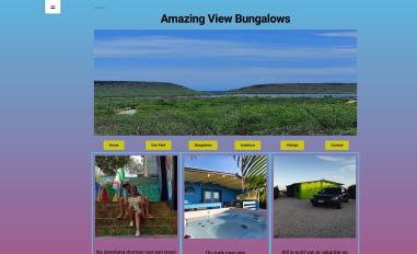 Schermafbeelding van amazing-view-bungalows-curacao.com