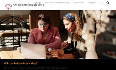 Schermafbeelding van ambulante-begeleiding.nl