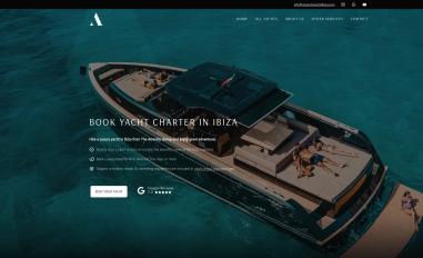 Schermafbeelding van amenityyachtsibiza.com