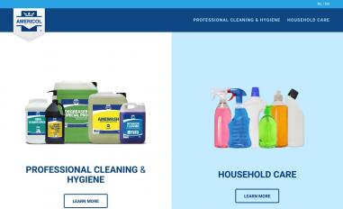 Schermafbeelding van americol.nl