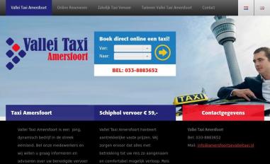 Schermafbeelding van amersfoortsevalleitaxi.nl