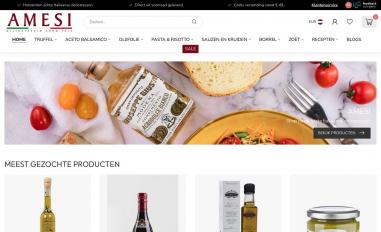 Schermafbeelding van amesi.nl