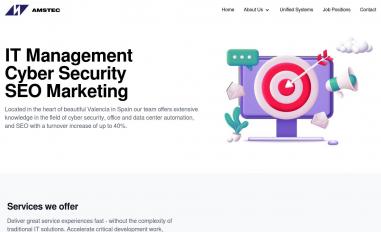 Schermafbeelding van amstec.es