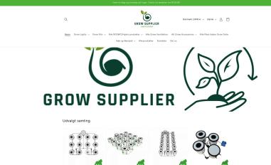 Schermafbeelding van amsterdamgrowsupplier.dk