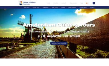 Schermafbeelding van amsterdamguias.com
