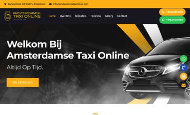 Schermafbeelding van amsterdamsetaxionline.com