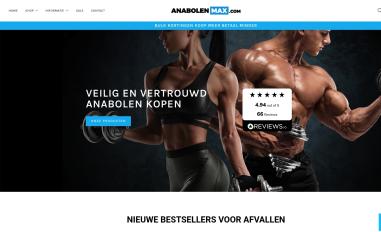 Schermafbeelding van anabolenmax.com