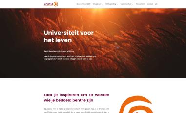 Schermafbeelding van ananta.nl