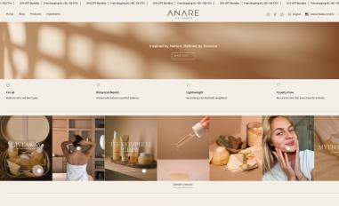 Schermafbeelding van anarenaturals.com