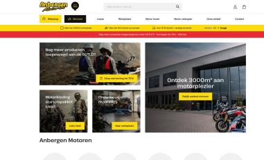 Schermafbeelding van anbergenmotoren.nl