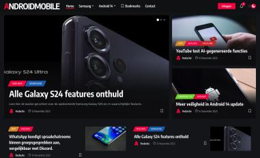 Schermafbeelding van androidmobile.nl